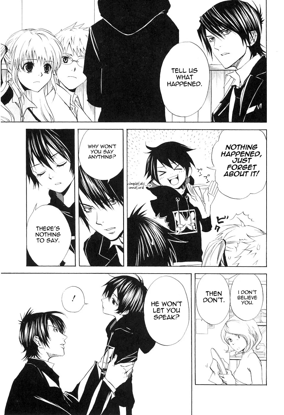 Nabari no Ou Chapter 11 page 20 - Chapter 11: Indecipherable Heart