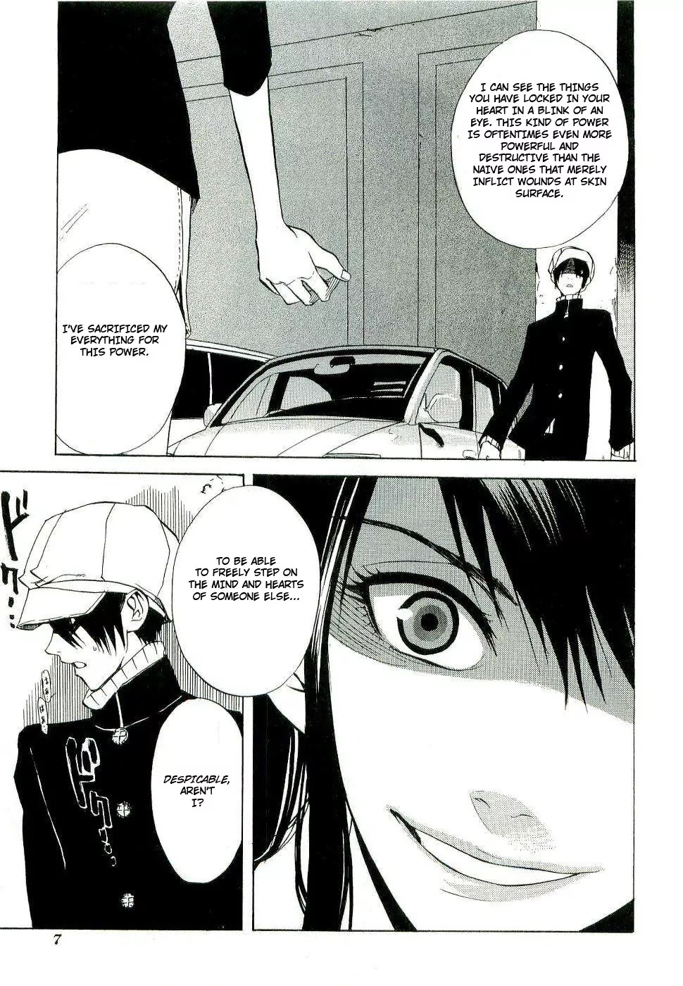 Nabari no Ou Chapter 16 page 11 - Chapter 16: The Mind