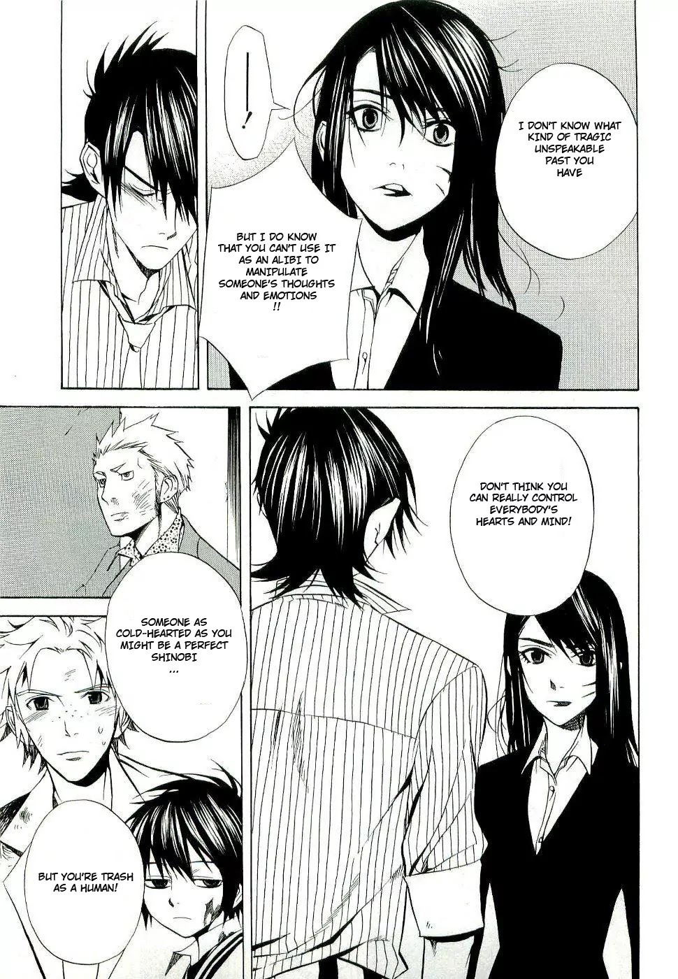 Nabari no Ou Chapter 16 page 28 - Chapter 16: The Mind