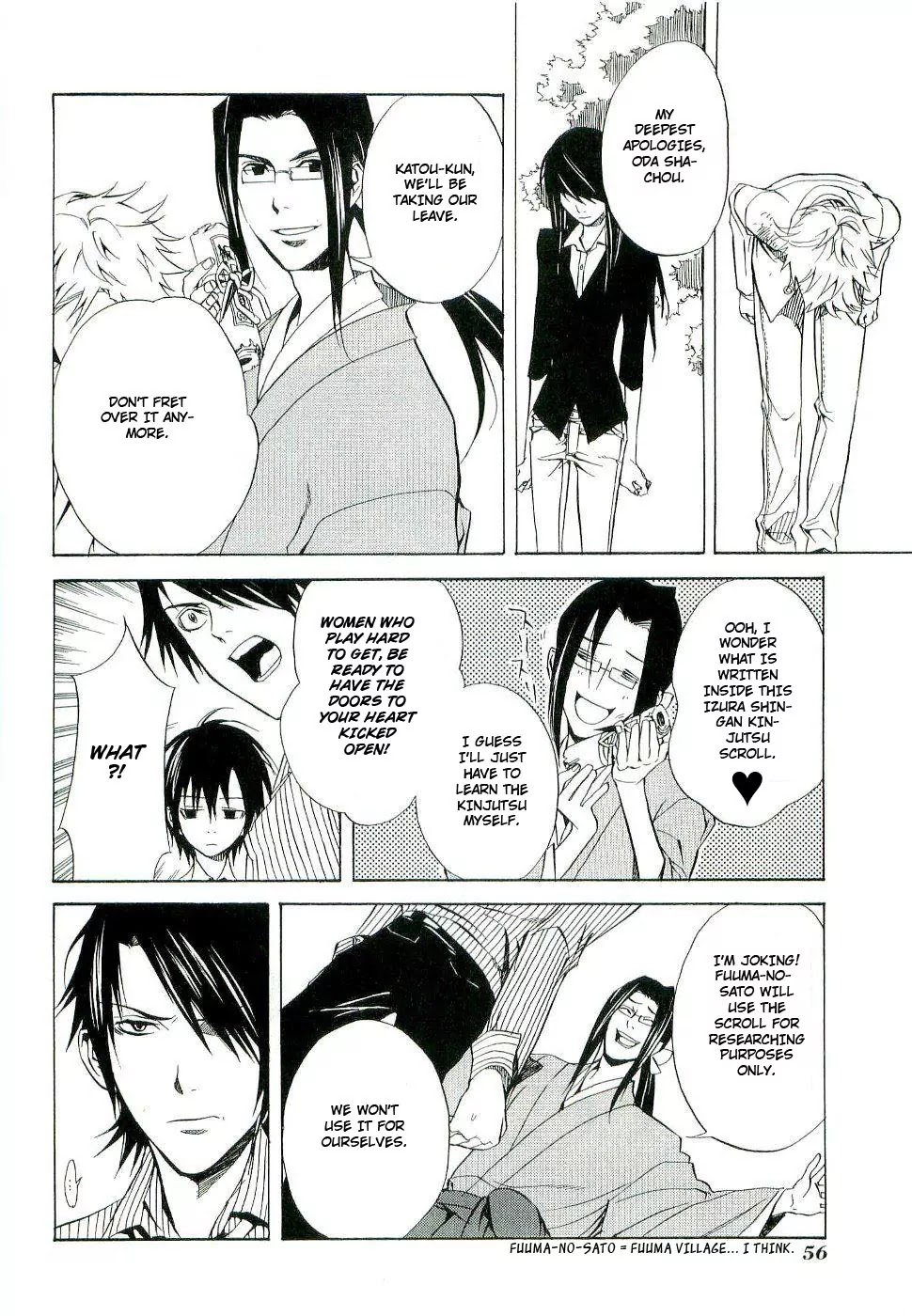 Nabari no Ou Chapter 17 page 22 - Chapter 17: Understanding the Mind