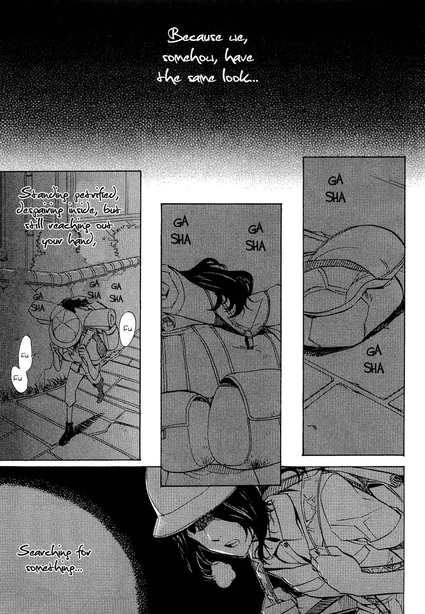 Nabari no Ou Chapter 21 page 34 - Chapter 21: Polka - Raimei and Raikou 2