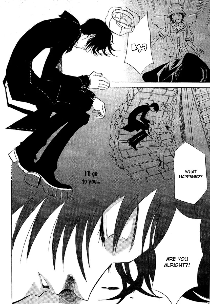 Nabari no Ou Chapter 21 page 35 - Chapter 21: Polka - Raimei and Raikou 2