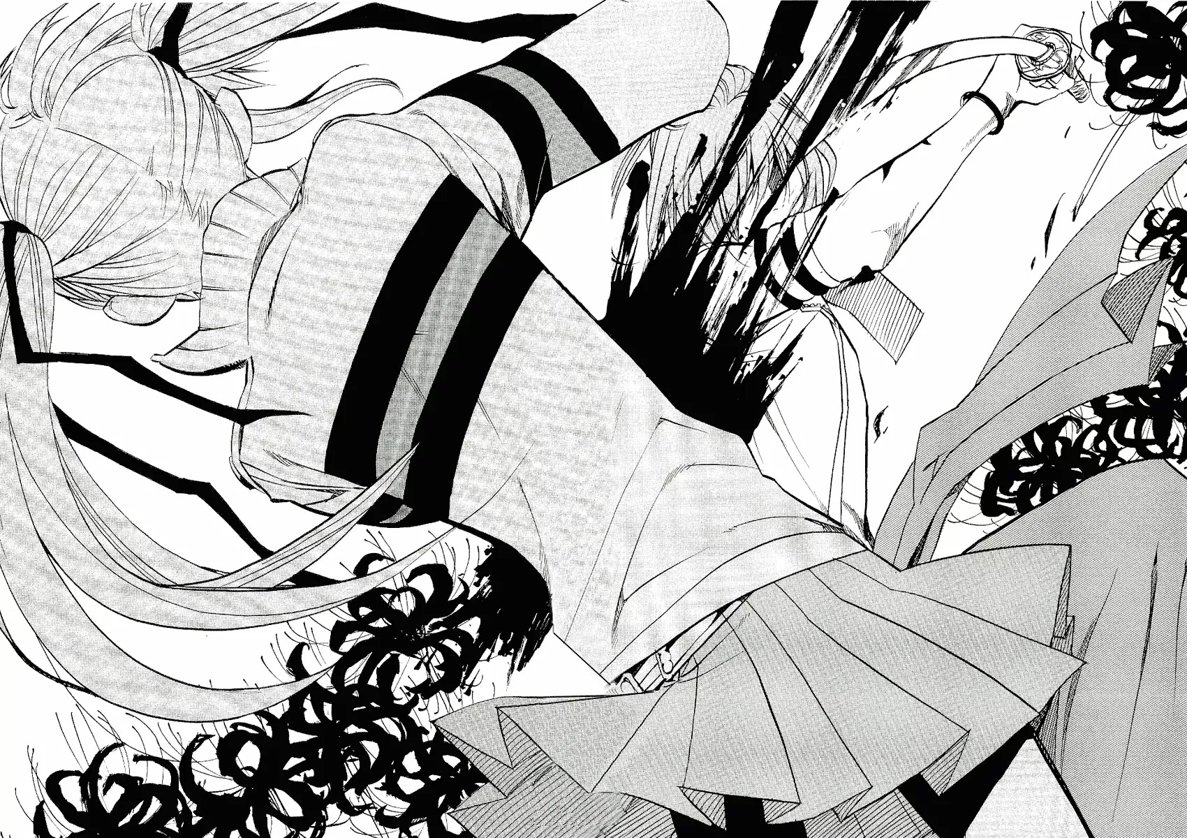 Nabari no Ou Chapter 21 page 43 - Chapter 21: Polka - Raimei and Raikou 2