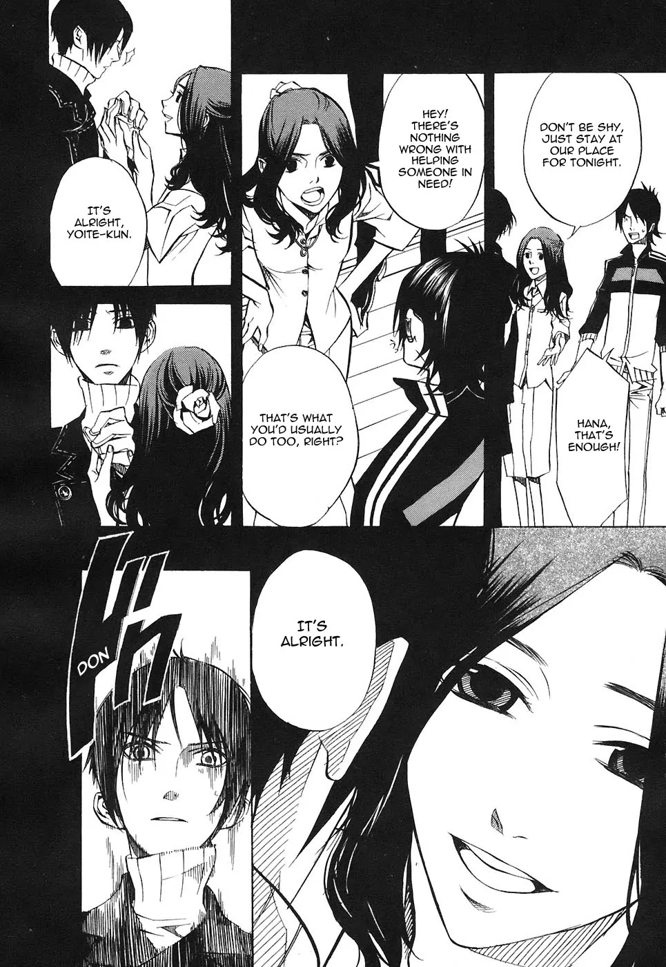 Nabari no Ou Chapter 23 page 2 - Chapter 23: Polka - Raikou and Raimei 4