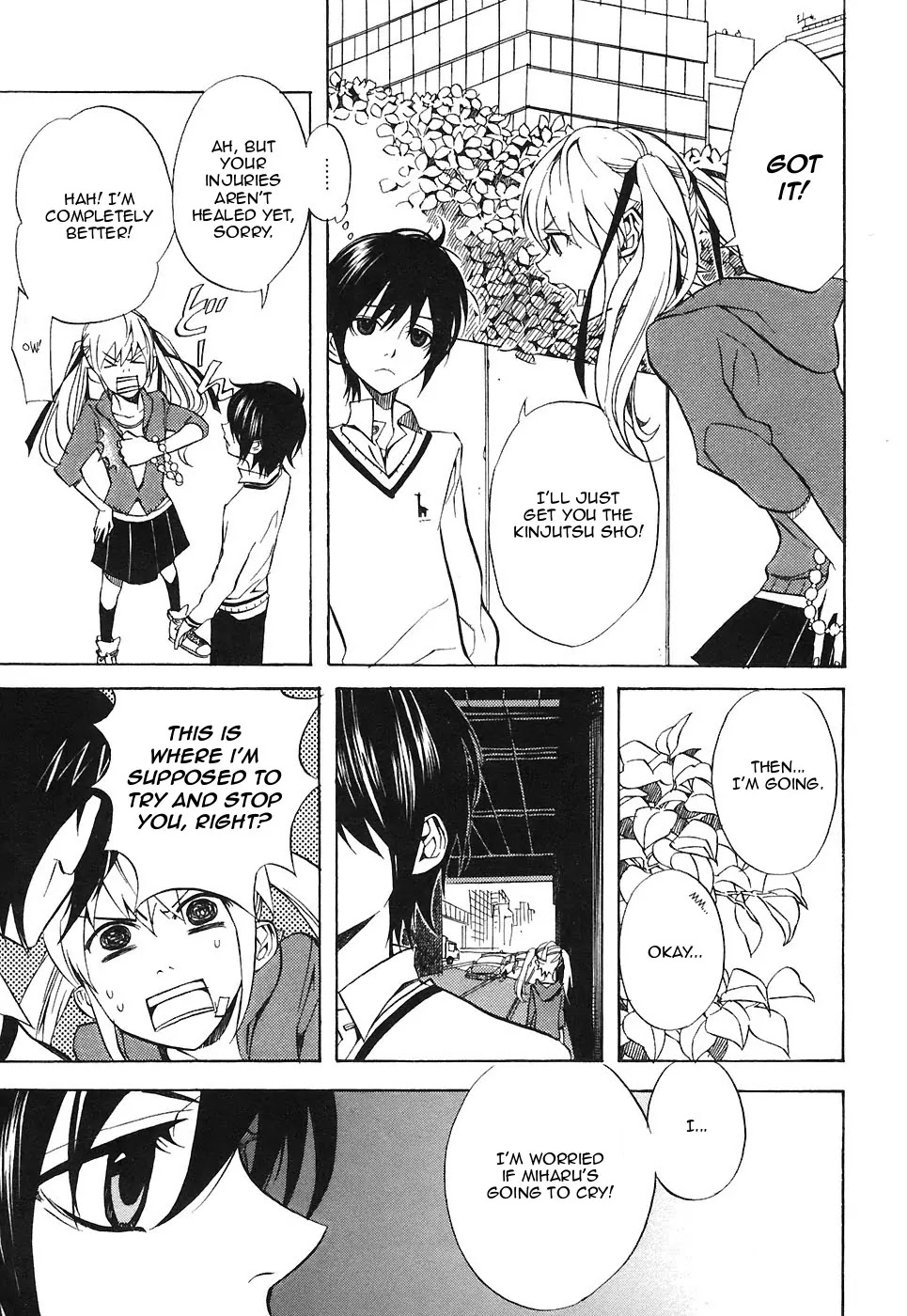 Nabari no Ou Chapter 27 page 13 - Chapter 27: Determination