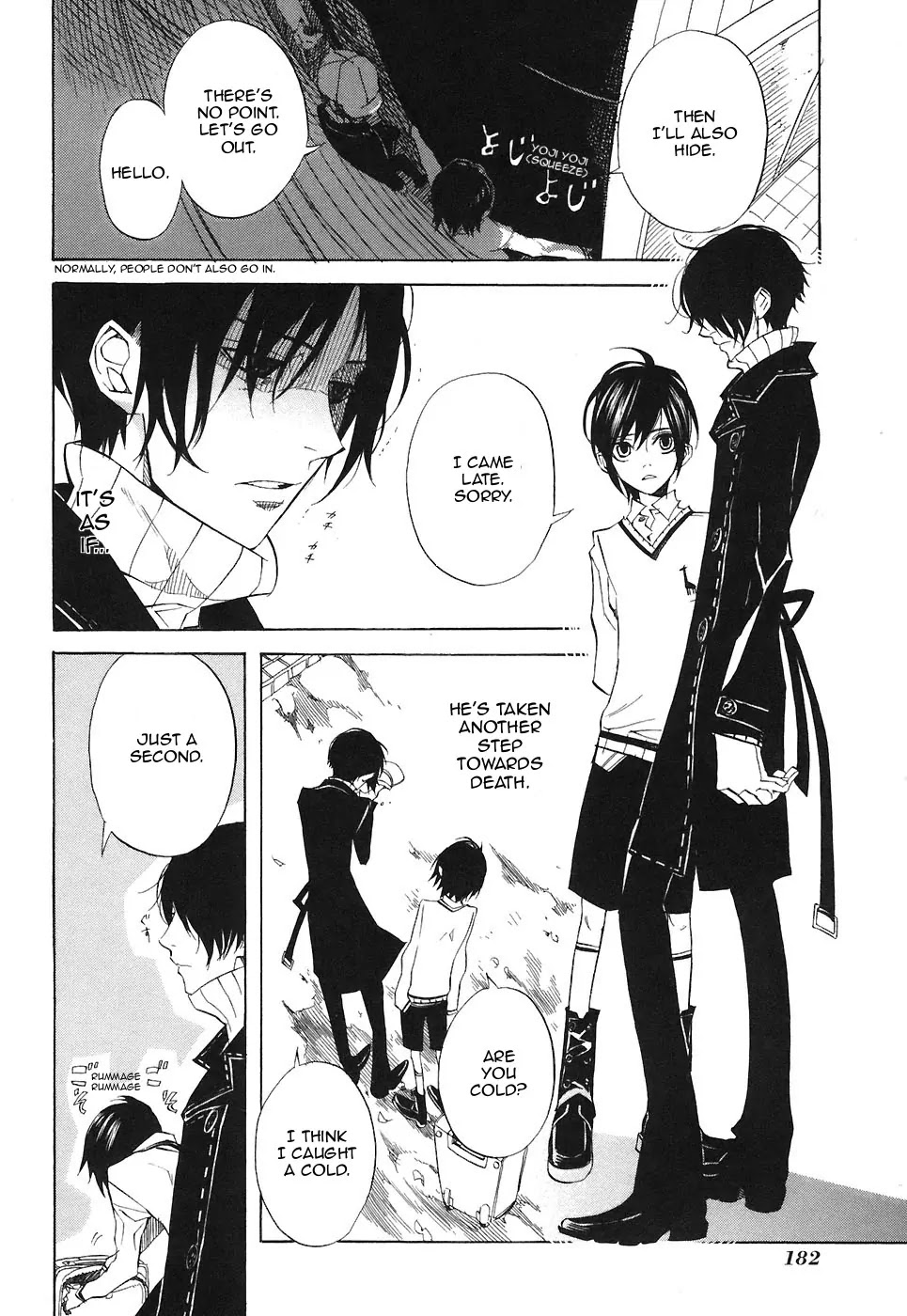 Nabari no Ou Chapter 27 page 18 - Chapter 27: Determination