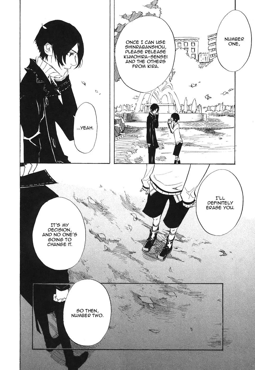 Nabari no Ou Chapter 27 page 22 - Chapter 27: Determination