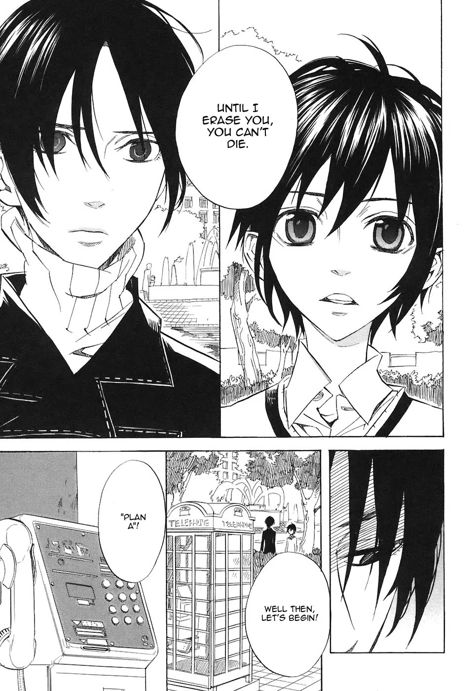 Nabari no Ou Chapter 27 page 23 - Chapter 27: Determination