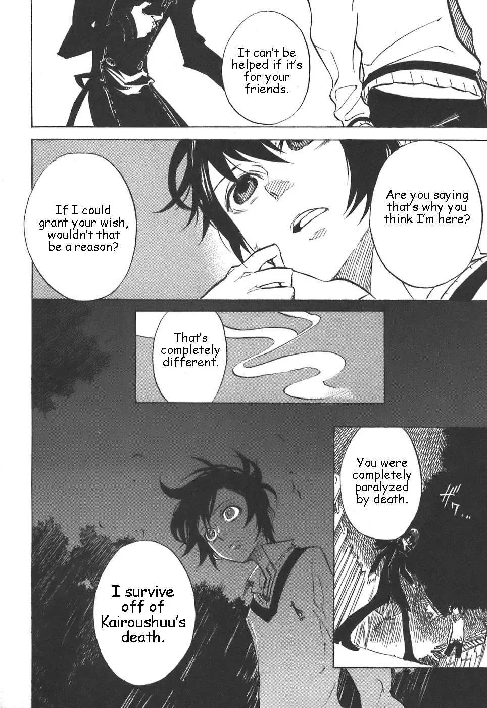 Nabari no Ou Chapter 28 page 36 - Chapter 28: Will