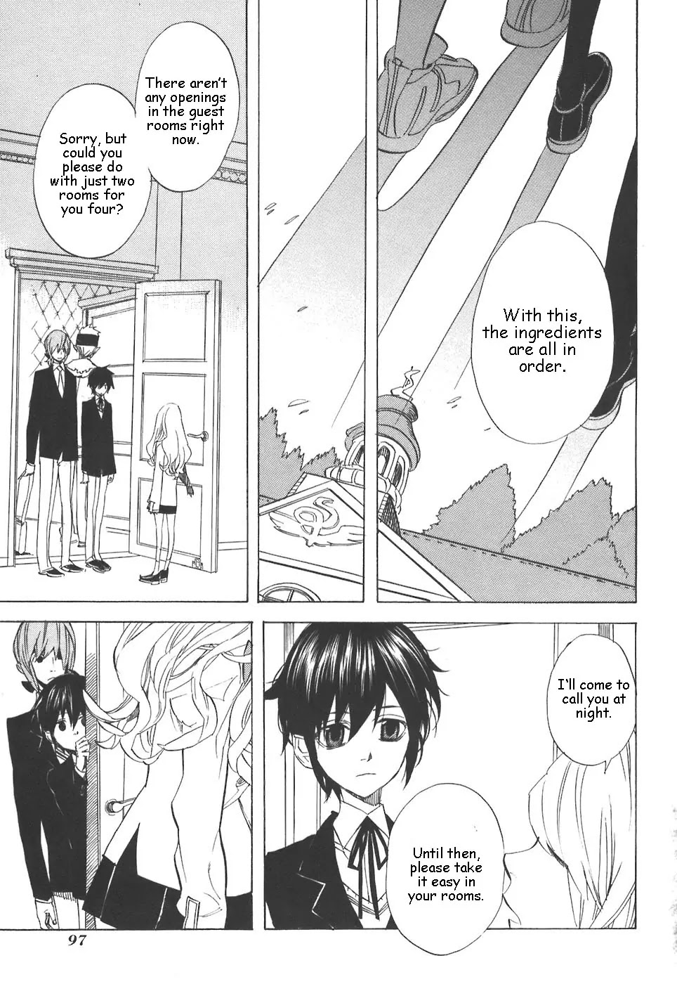 Nabari no Ou Chapter 30 page 21 - Chapter 30: Plus
