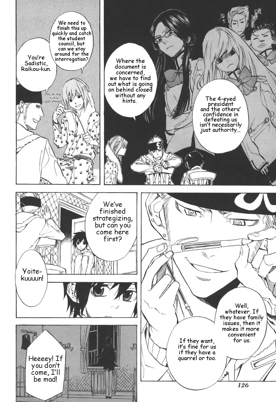 Nabari no Ou Chapter 31 page 22 - Chapter 31: Seat