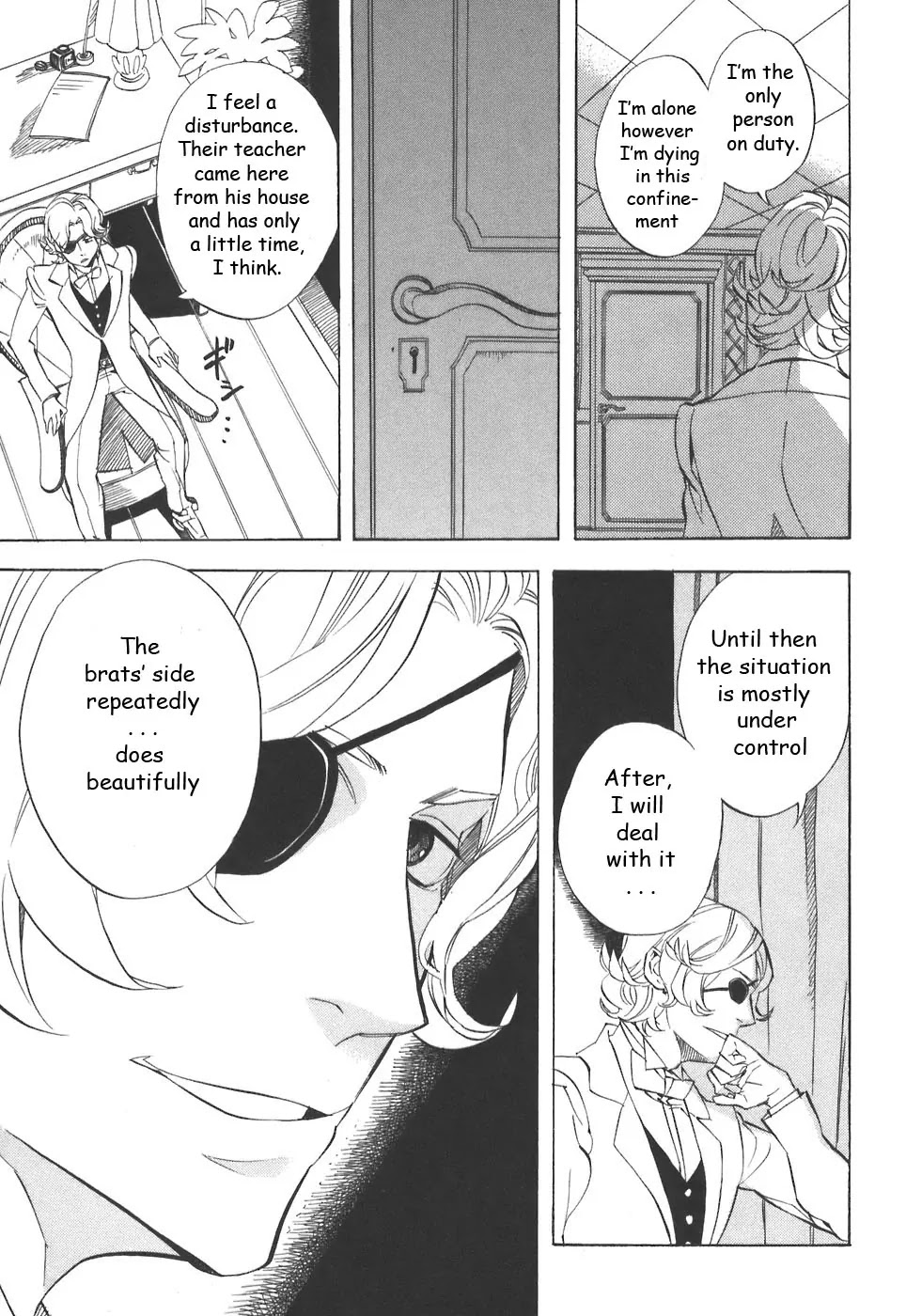 Nabari no Ou Chapter 32 page 25 - Chapter 32: Strange