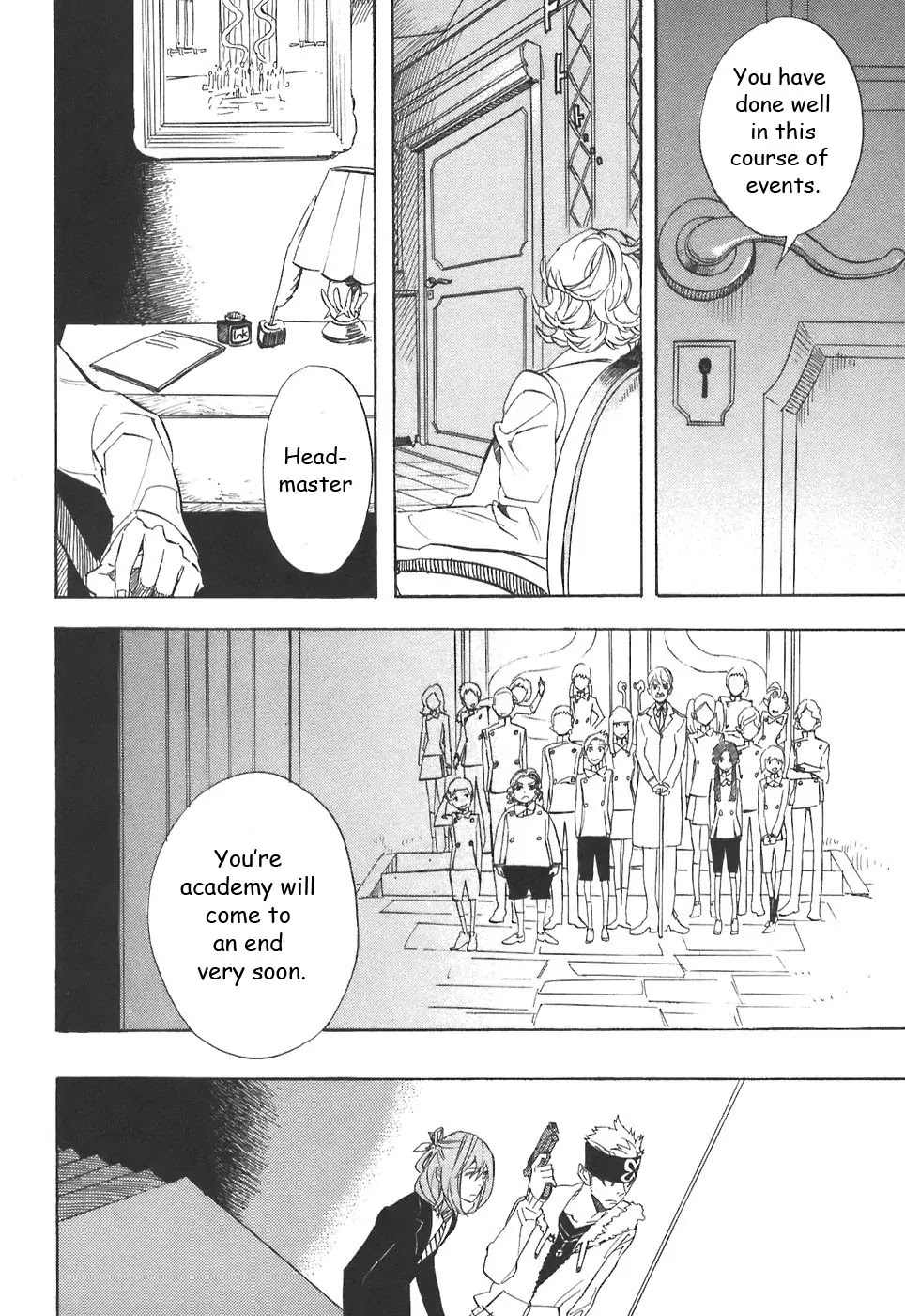 Nabari no Ou Chapter 32 page 26 - Chapter 32: Strange