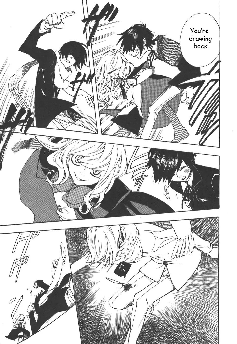 Nabari no Ou Chapter 32 page 35 - Chapter 32: Strange