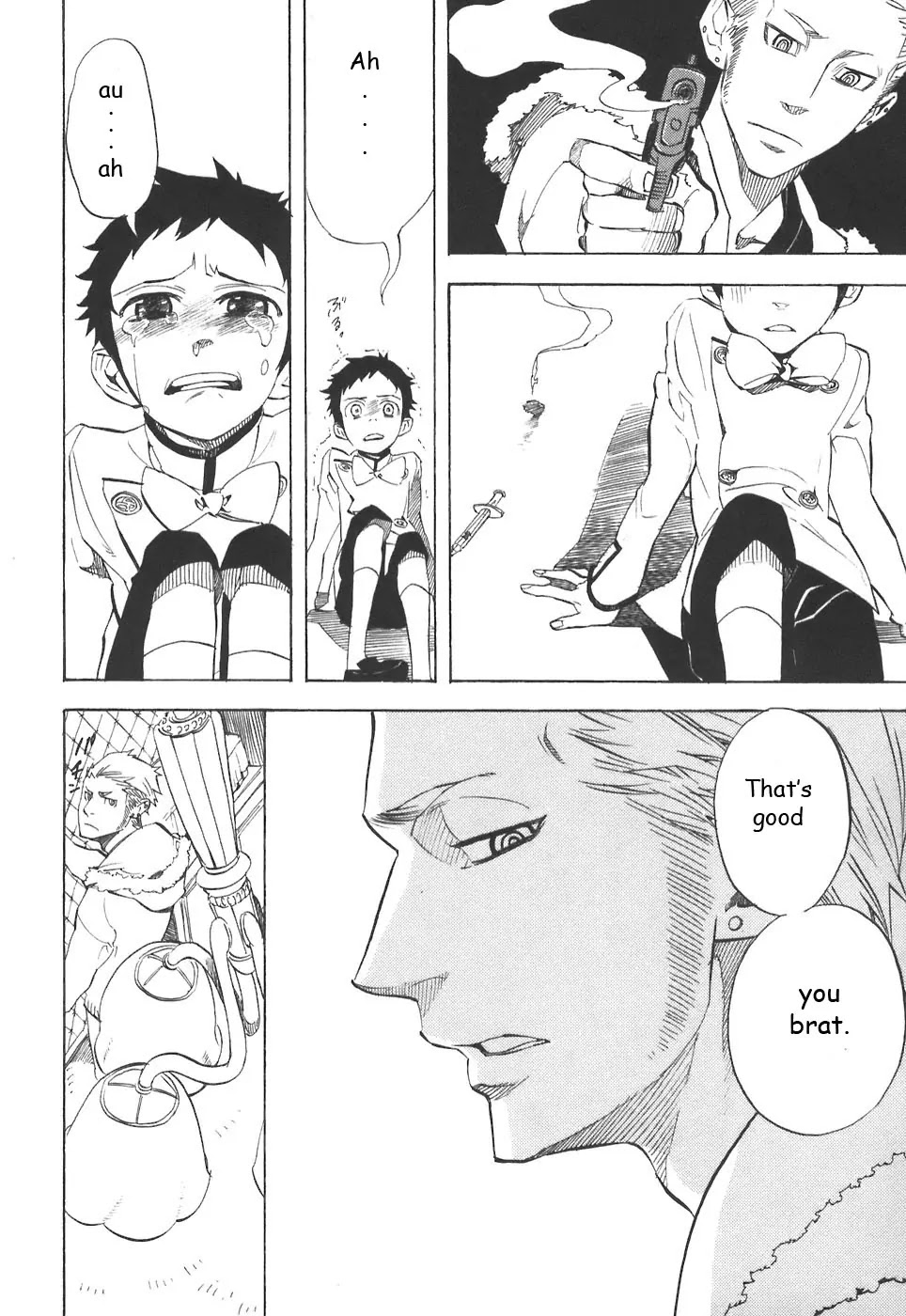 Nabari no Ou Chapter 32 page 6 - Chapter 32: Strange