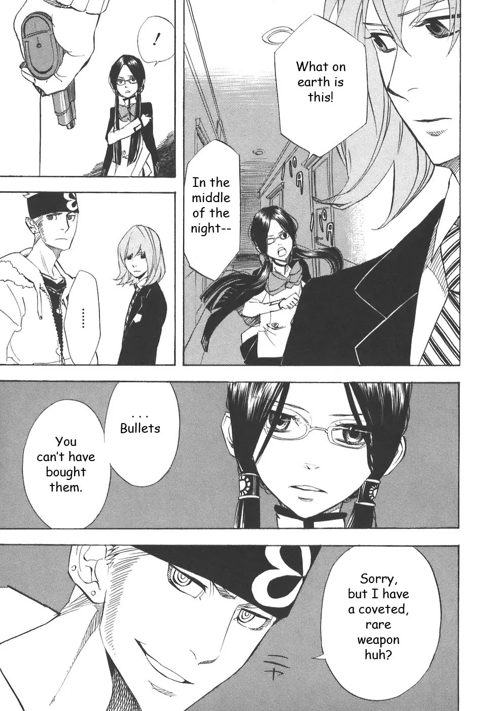 Nabari no Ou Chapter 32 page 9 - Chapter 32: Strange