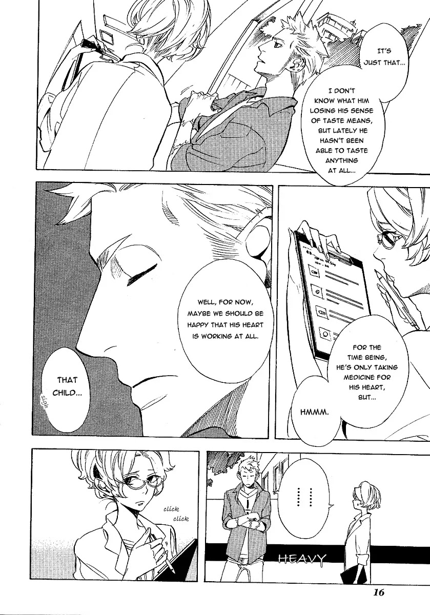 Nabari no Ou Chapter 39 page 18 - Chapter 39: Tears and a Scar