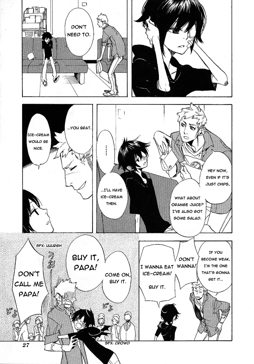 Nabari no Ou Chapter 39 page 29 - Chapter 39: Tears and a Scar