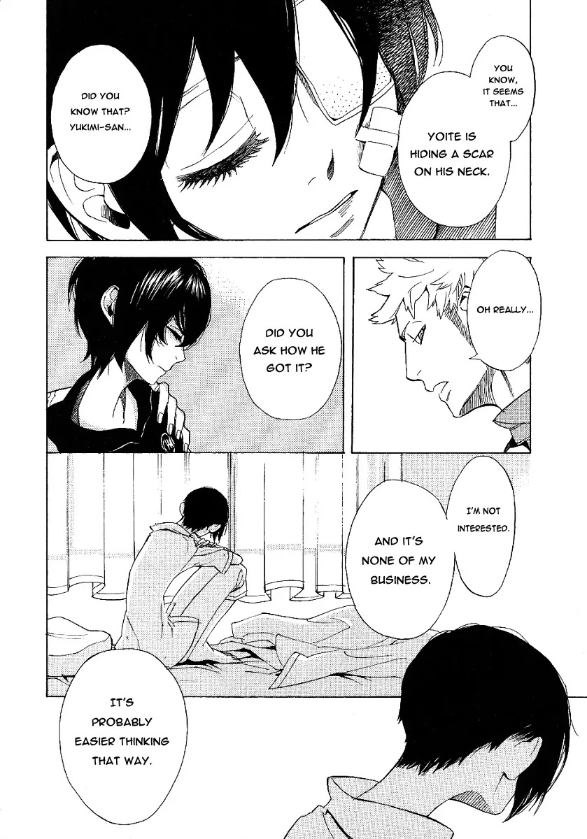 Nabari no Ou Chapter 39 page 40 - Chapter 39: Tears and a Scar