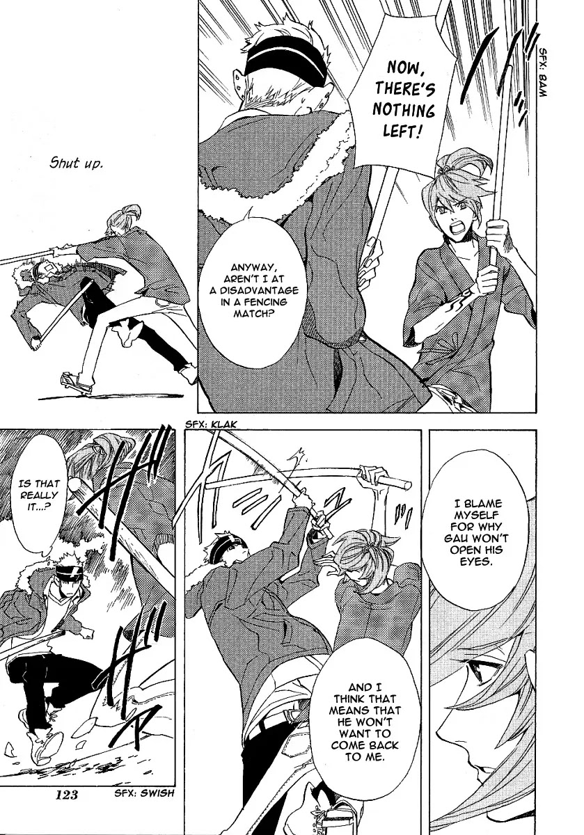 Nabari no Ou Chapter 42 page 24 - Chapter 42: The Voice of God of Death is Calling Me