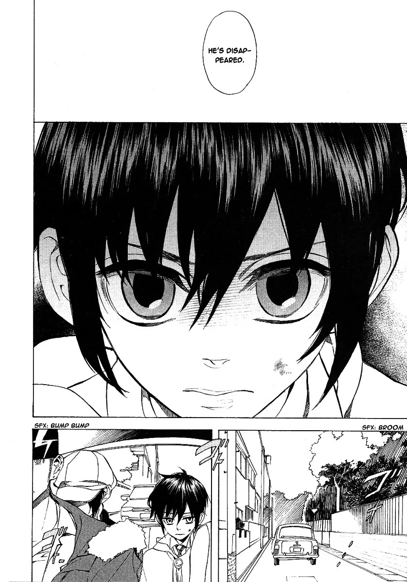 Nabari no Ou Chapter 42 page 9 - Chapter 42: The Voice of God of Death is Calling Me