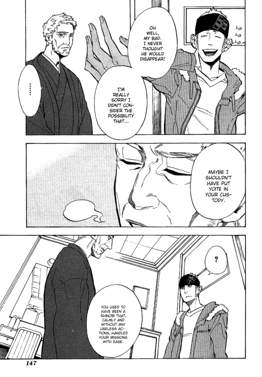 Nabari no Ou Chapter 43 page 6 - Chapter 43: I Think We'll Go and Find the Time of When Yoite Really Lived
