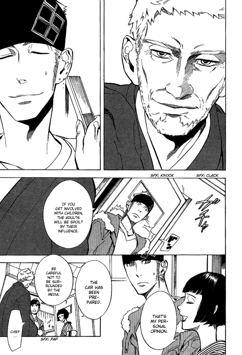 Nabari no Ou Chapter 43 page 8 - Chapter 43: I Think We'll Go and Find the Time of When Yoite Really Lived