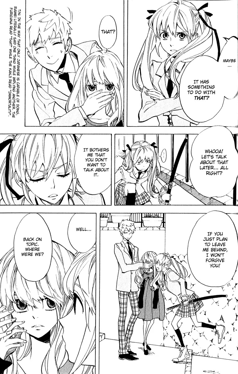 Nabari no Ou Chapter 45 page 24 - Chapter 45: Kotodama