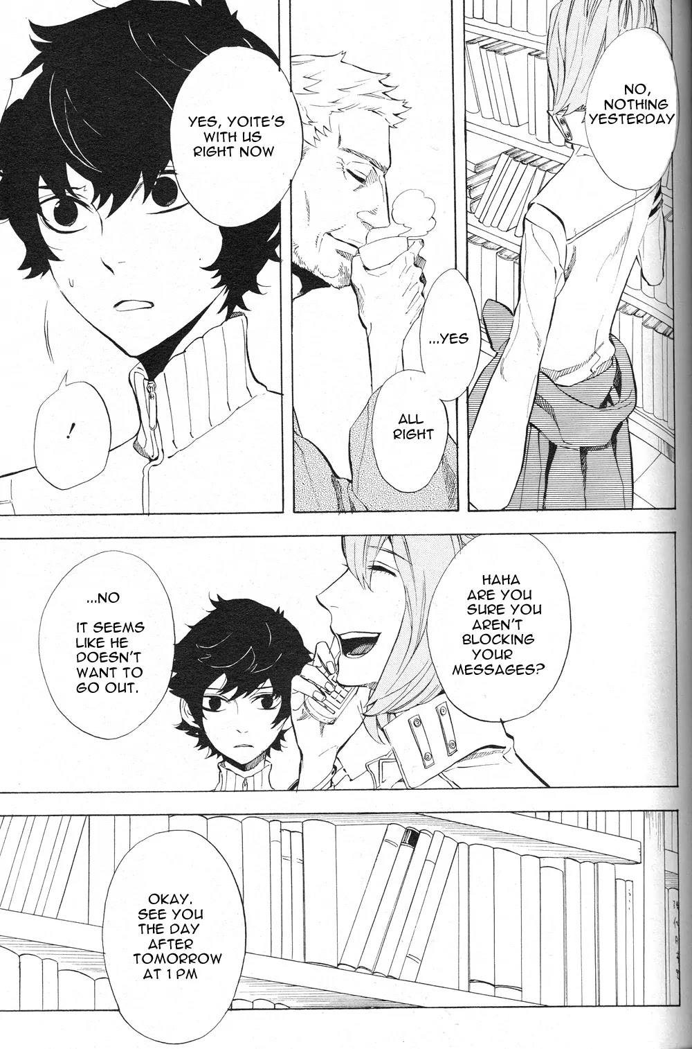 Nabari no Ou Chapter 46 page 7 - Chapter 46: The Time When I Found You
