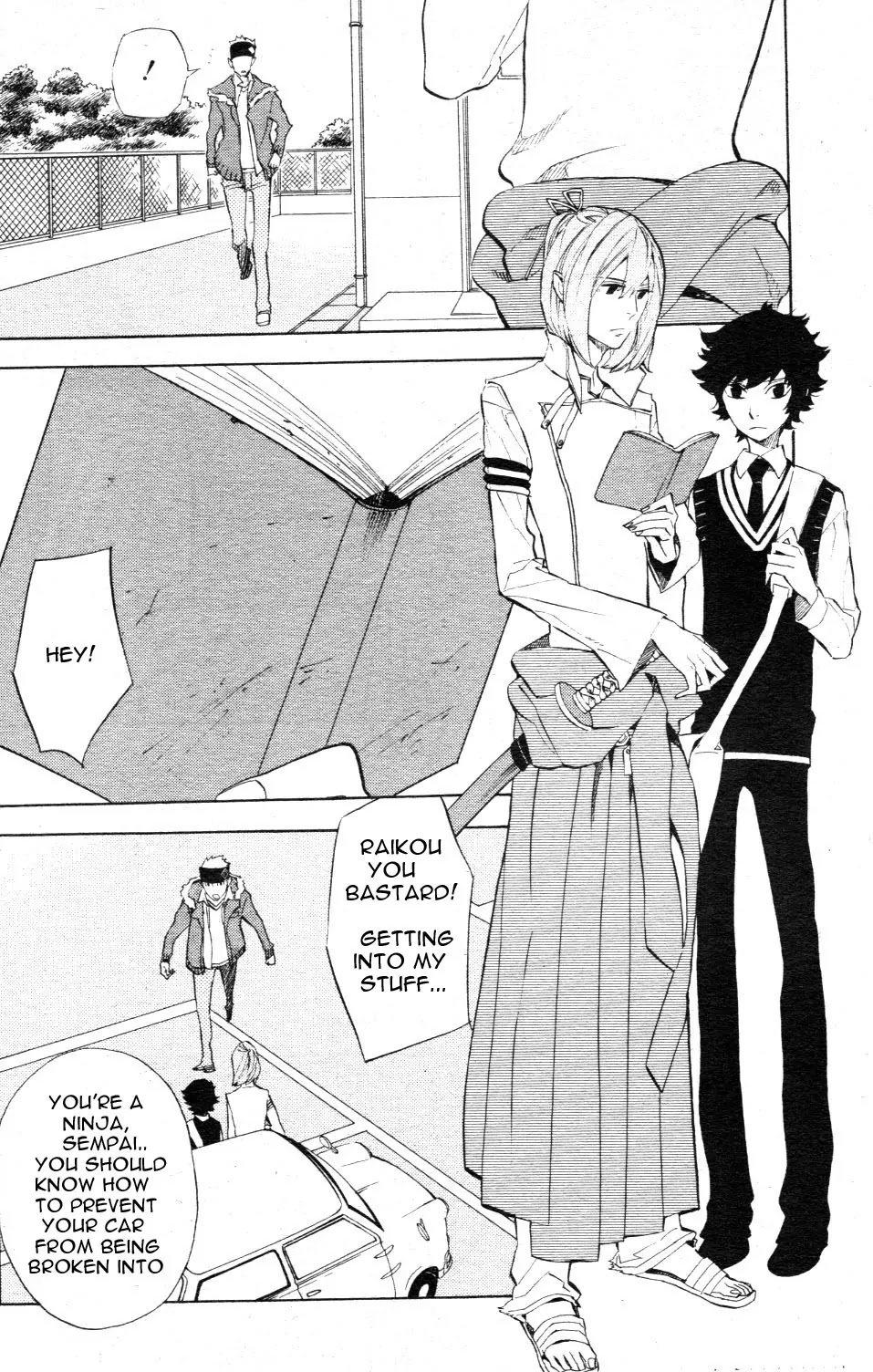 Nabari no Ou Chapter 47 page 10 - Chapter 47: Let Us Have Good Dreams