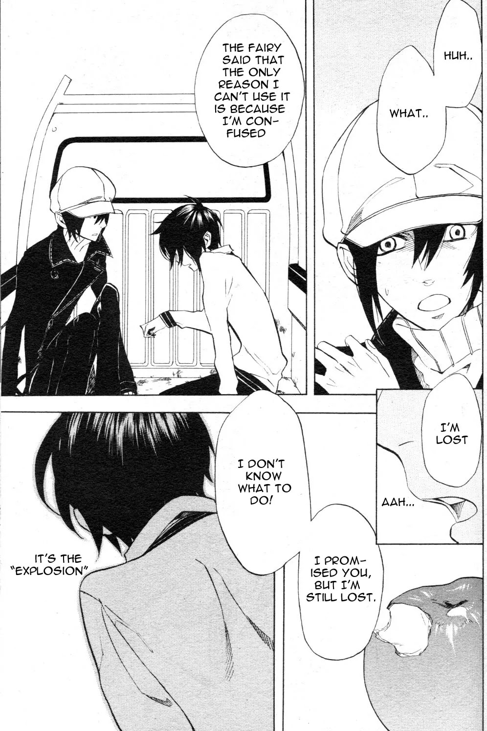 Nabari no Ou Chapter 47 page 43 - Chapter 47: Let Us Have Good Dreams