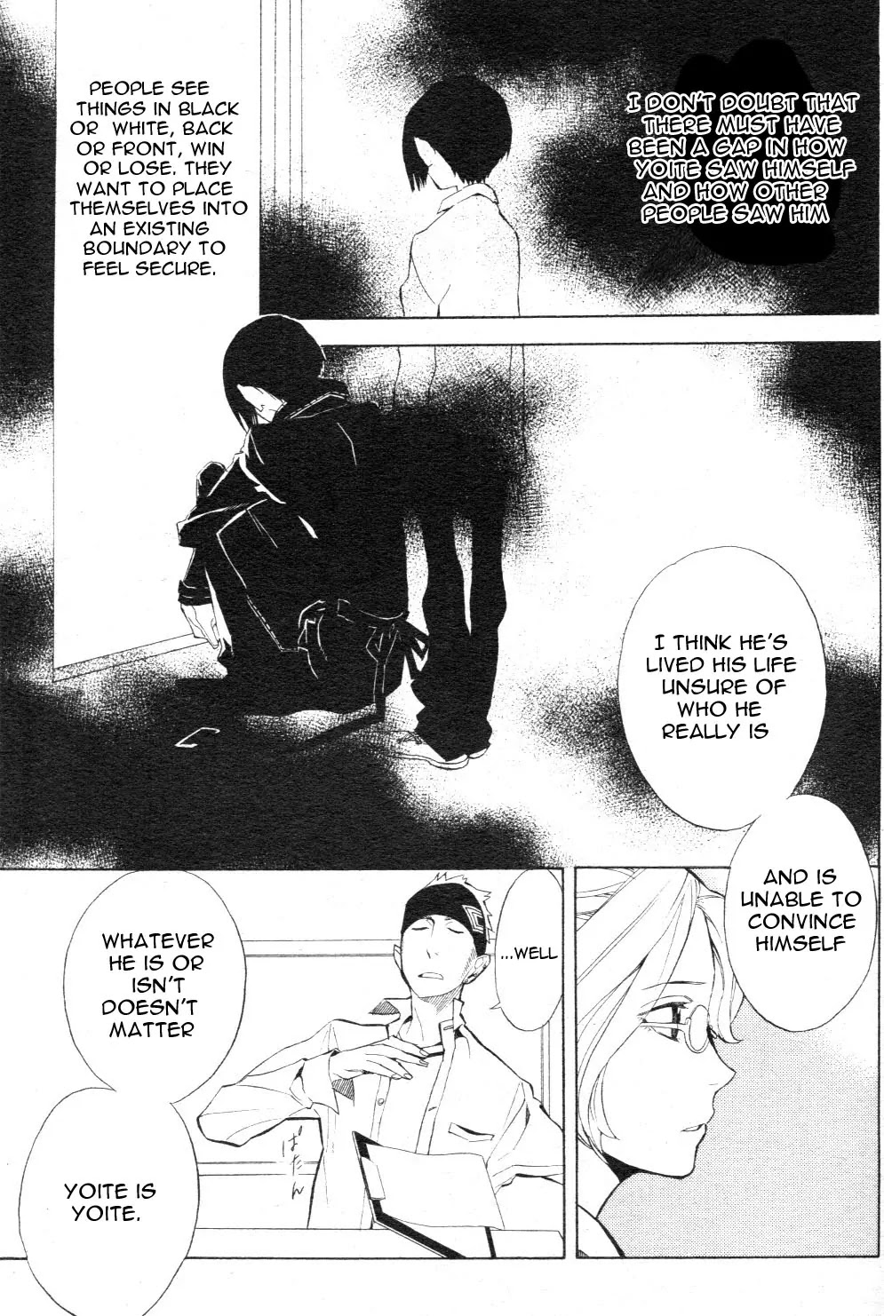 Nabari no Ou Chapter 47 page 7 - Chapter 47: Let Us Have Good Dreams