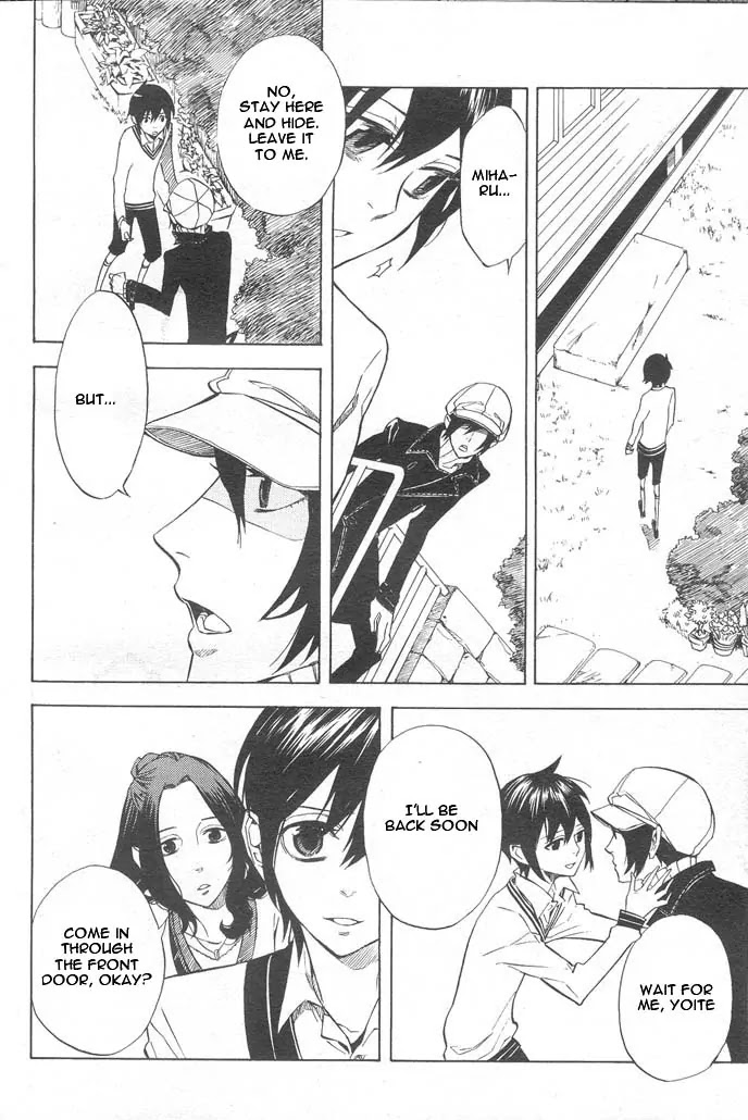 Nabari no Ou Chapter 48 page 36 - Chapter 48: Iyukimi enfrenta a raikou...!