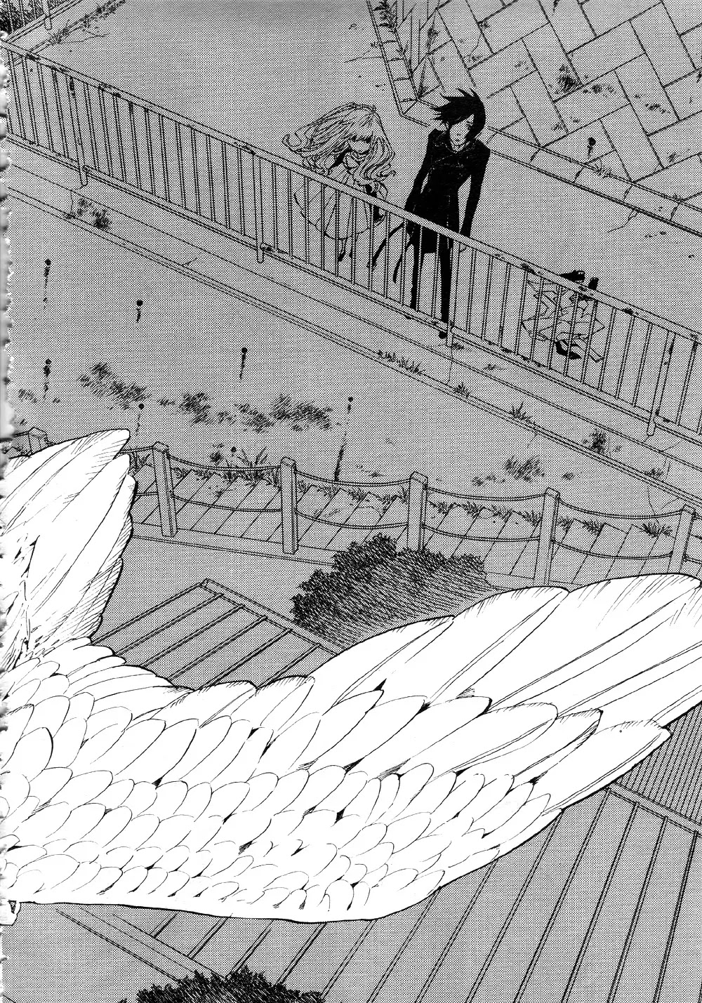 Nabari no Ou Chapter 49 page 1 - Chapter 49: The Bird in the Sky