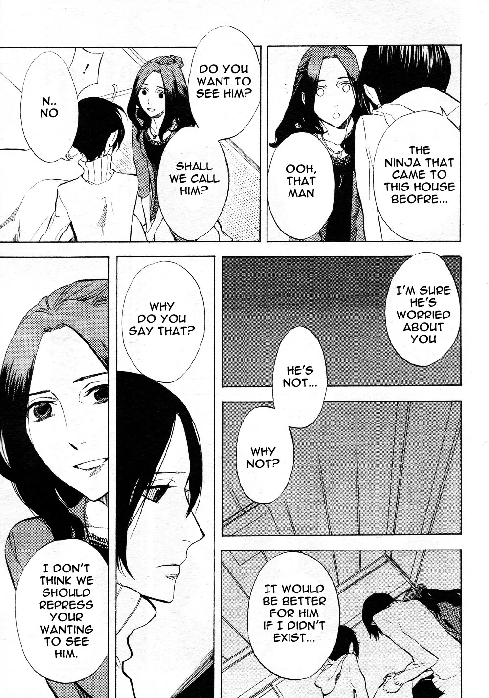 Nabari no Ou Chapter 49 page 10 - Chapter 49: The Bird in the Sky
