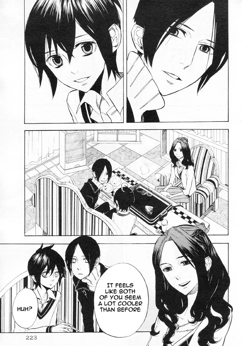 Nabari no Ou Chapter 49 page 4 - Chapter 49: The Bird in the Sky