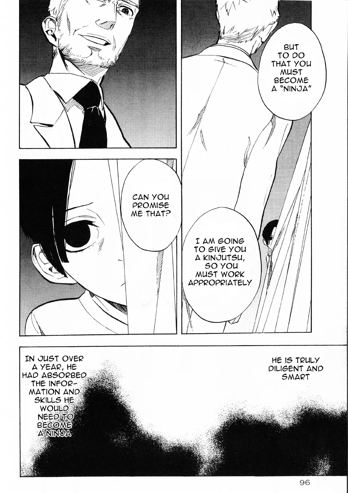 Nabari no Ou Chapter 50 page 22 - Chapter 50: Yoite