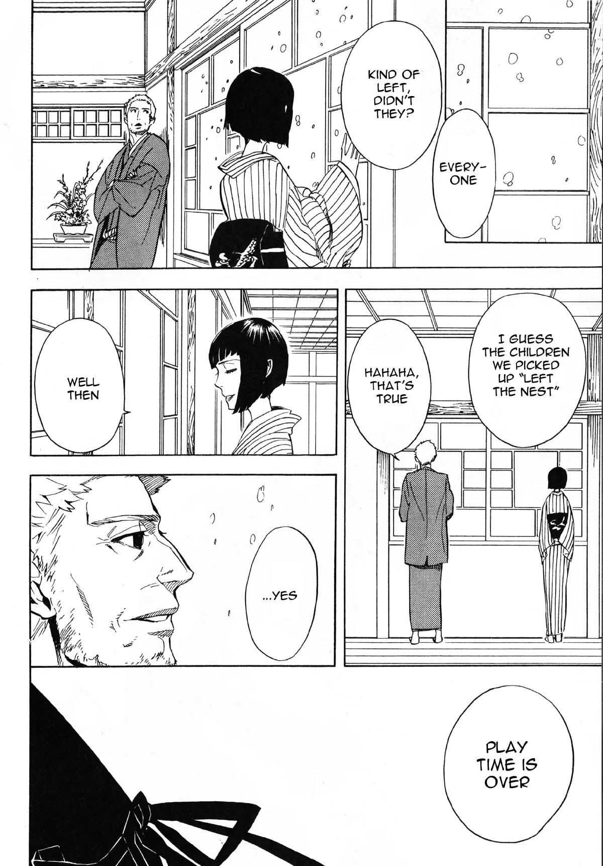 Nabari no Ou Chapter 50 page 48 - Chapter 50: Yoite