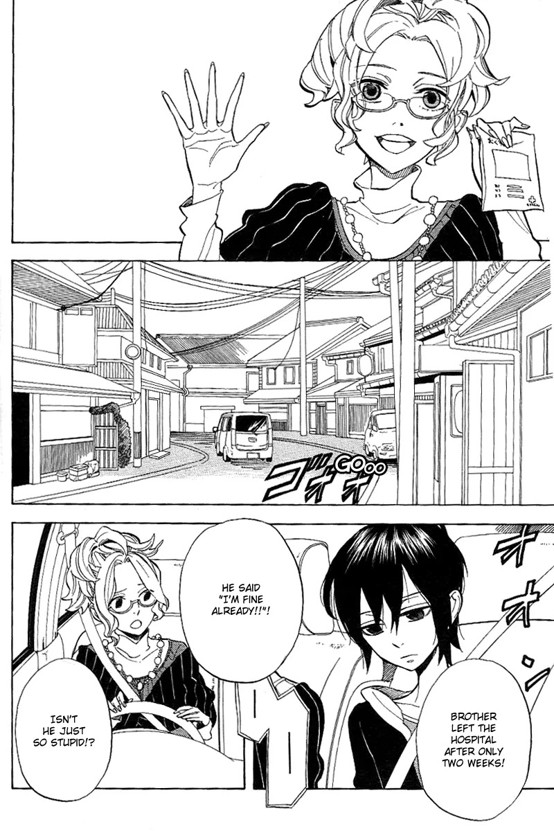 Nabari no Ou Chapter 51 page 20 - Chapter 51: Brats Are So