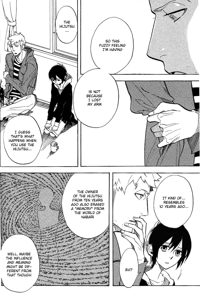 Nabari no Ou Chapter 51 page 34 - Chapter 51: Brats Are So