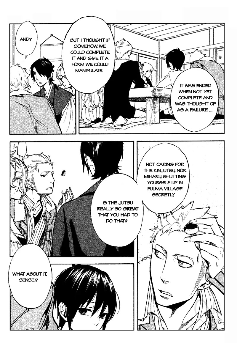 Nabari no Ou Chapter 52 page 8 - Chapter 52: The Dangerous Thread that has Become a Bundle