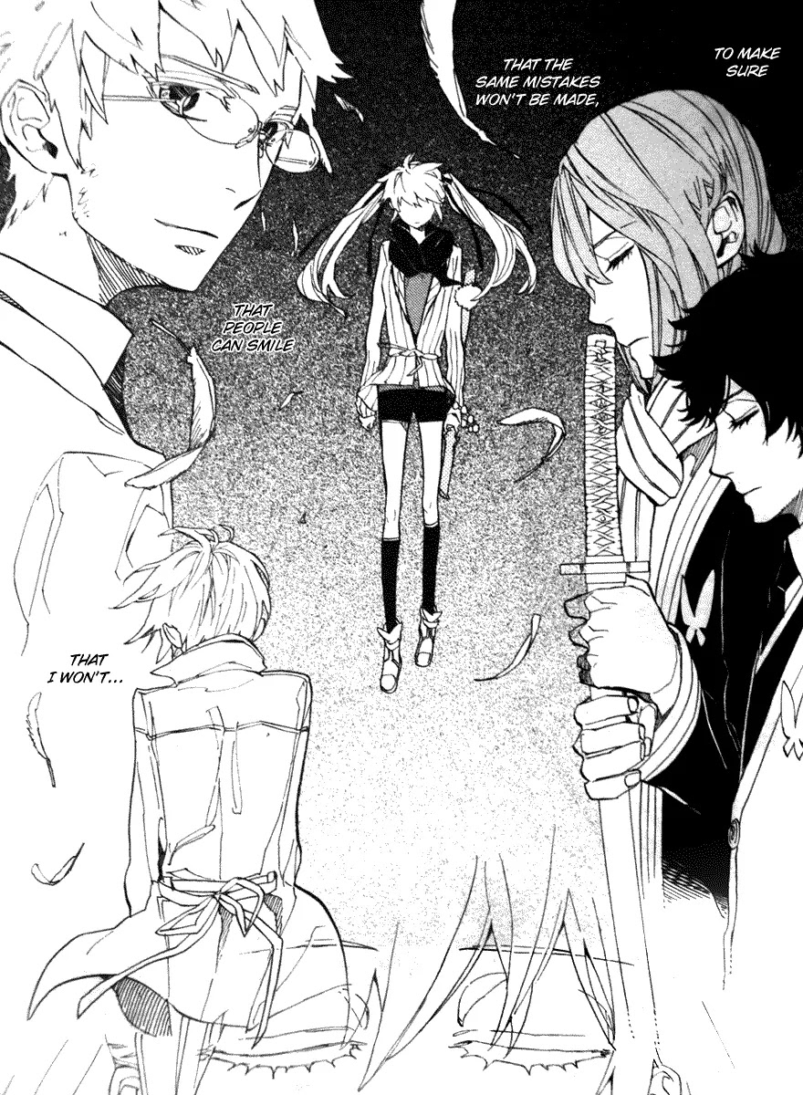 Nabari no Ou Chapter 53 page 33 - Chapter 53: basement scans