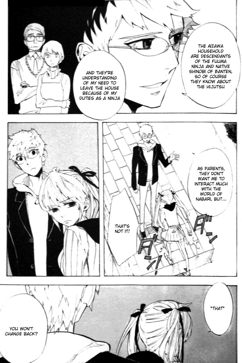 Nabari no Ou Chapter 53 page 5 - Chapter 53: basement scans