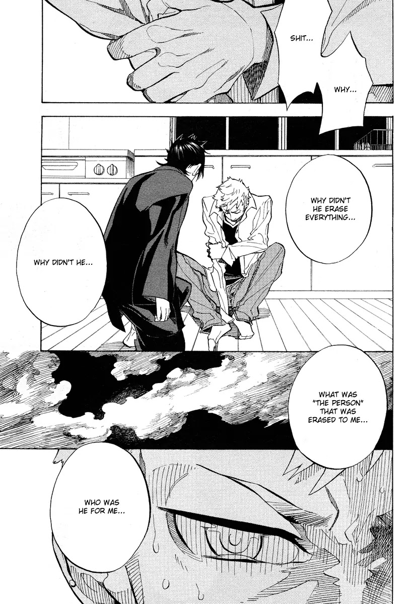 Nabari no Ou Chapter 54 page 20 - Chapter 54: The Lost Memories, the Lost Shape
