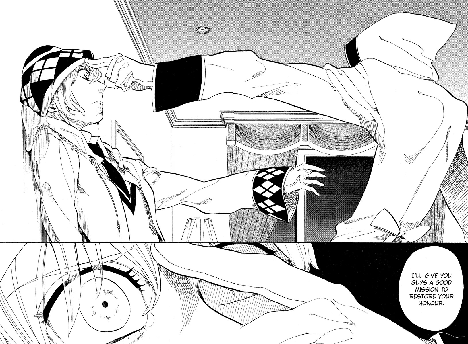 Nabari no Ou Chapter 57 page 38 - Chapter 57: Faith In My Palms