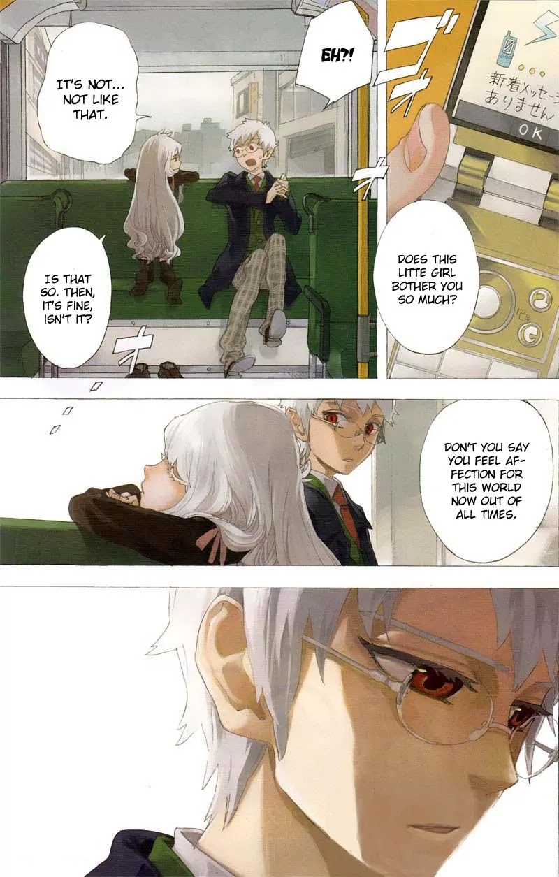 Nabari no Ou Chapter 58 page 1 - Chapter 58: The Promise That Cannot Be Kept