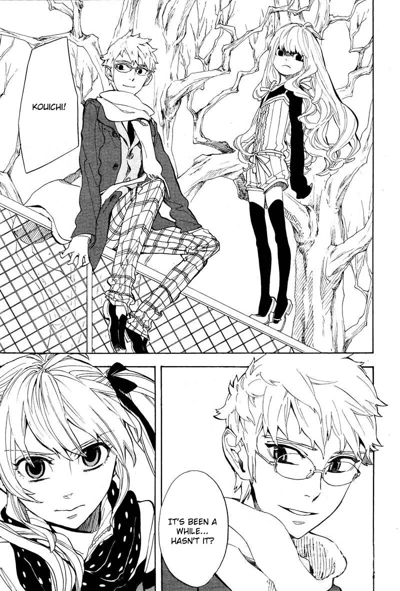 Nabari no Ou Chapter 58 page 14 - Chapter 58: The Promise That Cannot Be Kept