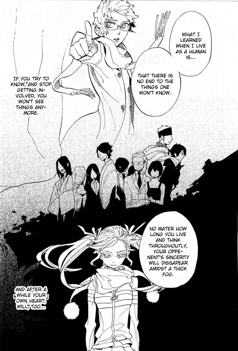 Nabari no Ou Chapter 58 page 24 - Chapter 58: The Promise That Cannot Be Kept