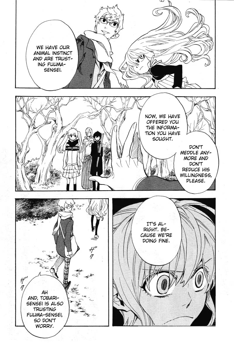 Nabari no Ou Chapter 58 page 25 - Chapter 58: The Promise That Cannot Be Kept