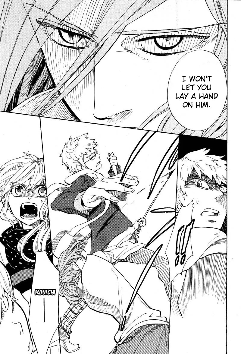 Nabari no Ou Chapter 58 page 34 - Chapter 58: The Promise That Cannot Be Kept